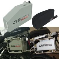 กล่องเครื่องมืออลูมิเนียมตกแต่งสำหรับ BMW ADV LC R1200 R 1200 GS 2013-2023 Dalaman Tas กล่องเครื่องมือ5ลิตร