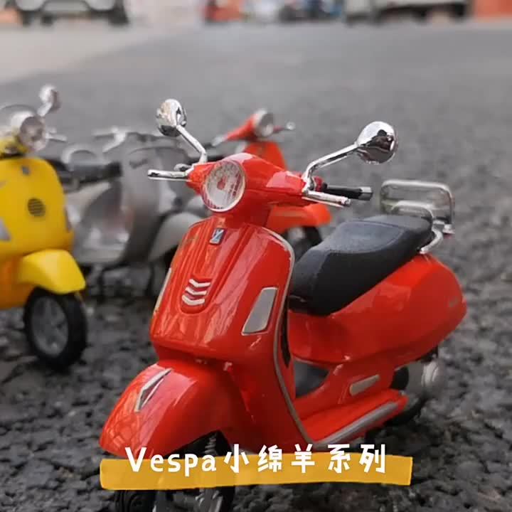 Maisto 1:18 Vespa GTS 300 LXV Sprint 150 P150X รถจักรยานยนต์จำลอง