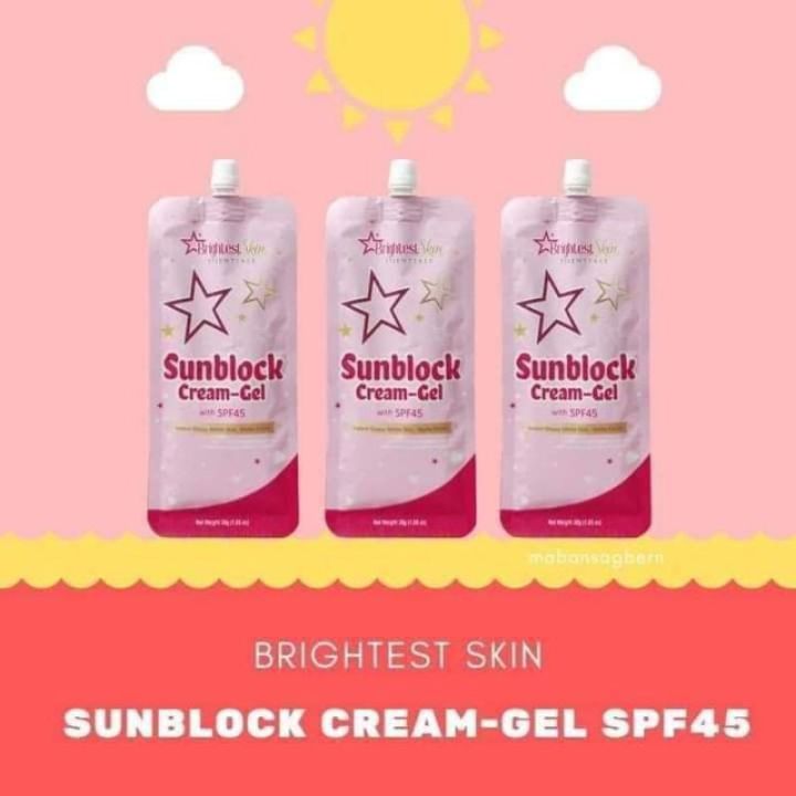 BRIGHTEST SKIN SUNBLOCK CREAM 30g | Lazada PH