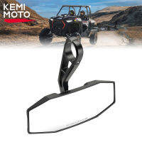 KEMIMOTO U Black Center Mirrors กระจกมองหลังเข้ากันได้กับ Polaris RZR S 800 900 1000 XP Turbo ทั่วไป2880531 2881540