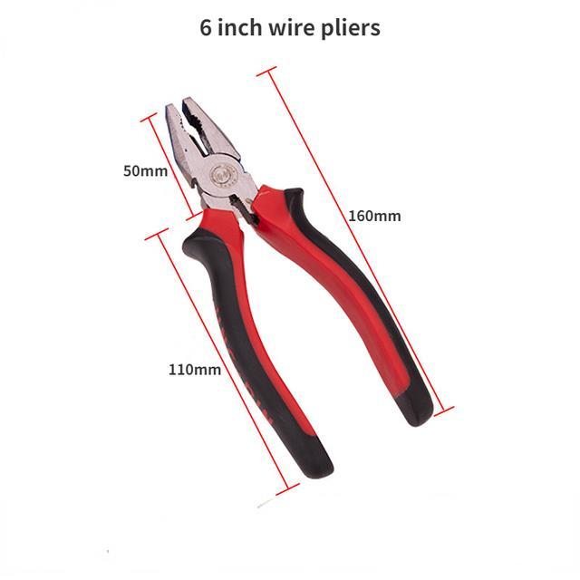 multifunction-diagonal-pliers-wire-pliers-and-round-bent-needle-nose-cutter-insulated-plier-for-diy-household-hand-tools