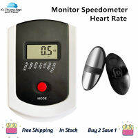 THLA3P Monitor Speedometer with Heart Rate for Fitness Stationary Bikes, Magnetic Bike