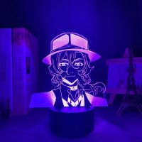 Bungo Stray Dogs Led Night Nakahara Chuuya for Bedroom Decor Nightlight Waifu 3d Lamp