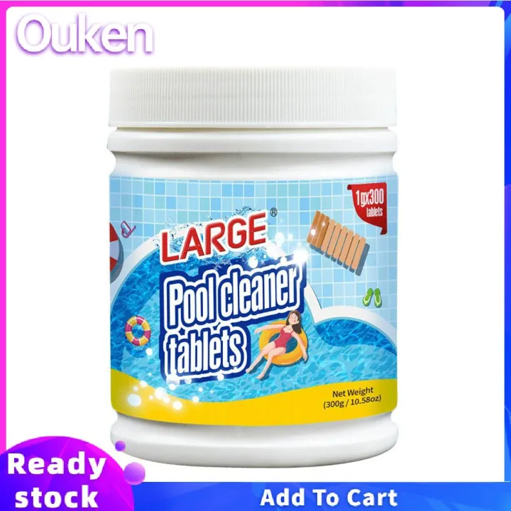 Pool Cleaning Tablets 300PCS Water Cleaning Tablets for Swimming Pool