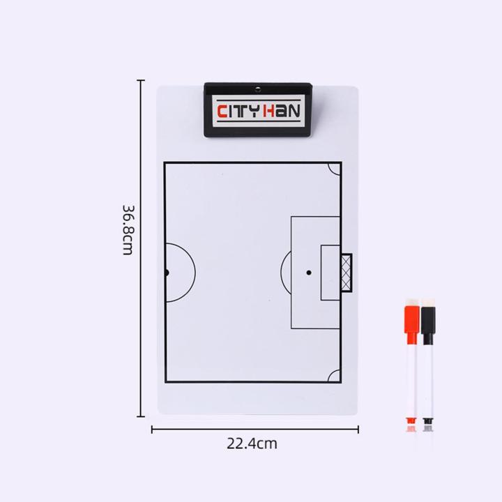 gepeack-ลูกโค้ชกระดานวางแผนบอลสองด้านพร้อมปากกาสำหรับการวางกลยุทธ์