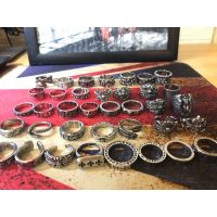 Chrome Hearts1◊❄ Ring Korean version trendy female and male student birthday gift jewelry retro ring