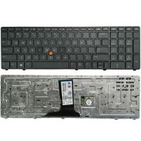 New US Keyboard For HP EliteBook 8760w 8770w 701454-171 NSK-HXFPV English With Mouse Pointing Stick