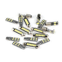 17pcs Perfect White Canbus Error Free LED Bulb Interior Dome Map Overhead Light Kit FOR Audi A6C5 1997-2004 A6 C6 2005-2011