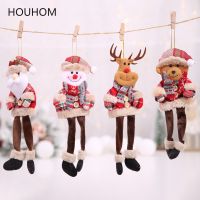 New Year 2021 Cute Santa Claus/Snowman/Angel Christmas Dolls Noel Christmas Tree Decoration for Home Xmas Navidad 2020 Kids Gift