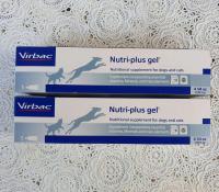 Nutri Plus gel virbac (2 หลอด) อาหารเสริม สุนัข แมว ขนาด 120.5 g