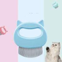 Pet Dog Cat Combs Hair Remover Brush Pet Grooming Tools Dog Massage Comb Brush Cute Handle Remove Loose Hairs Pet Cat Supplies Brushes  Combs