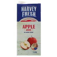 [ส่งฟรี] Free delivery Harvey Fresh Apple Juice 1ltr. Cash on delivery เก็บเงินปลายทาง