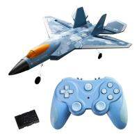 Foam Airplanes 2.4 GHZ Remote Control Glider with LED Light Model Aircraft with Gyroscope Flight Stabilization System Backyard Flying Toys very well