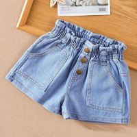 2021 Summer Girls Casual Jeans Denim Shorts Four Designs