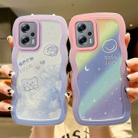 เคส POCO X4 GT สำหรับ POCO X4 GT 【เคสโทรศัพท์มือถือนิ่ม ป้องกันกล้อง ลายการ์ตูนเด็กผู้ชาย และผู้หญิงน่ารัก】