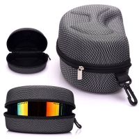 Zipper Waterproof Black Glasses Bag Sunglasses Carrying Case Ski Eyewear Case Snowboard Eyewear Case Skiing Goggles Box