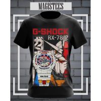 （ALL IN STOCK 2023）  G-SHOCK GUNDAM RX-782 T-SHIRT UNISEX MEN/WOMEN SHORT/LONG SLEEVE SOFT COTTON