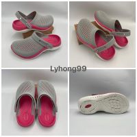 รองเท้าลำลอง Crocs LiteRide 360 Clog (สีเทา/ชมพู)