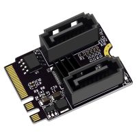 M2 to SATA3.0 Expansion Card KEY A + E WIFI M.2 to SATA Hard Disk Adapter Card Without Driver Installation JMB582 Chip