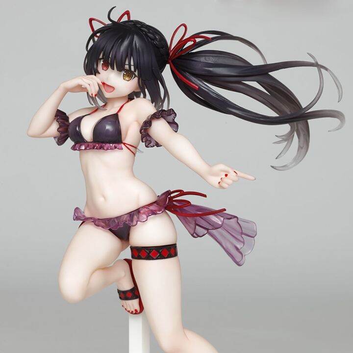 figure-ฟิกเกอร์-จากการ์ตูนเรื่อง-date-a-live-fragment-bullet-พิชิตรัก-พิทักษ์โลก-กระสุนรัก-kurumi-tokisaki-โทคิซากิ-คุรุมิ-swimsuit-ชุดว่ายน้ำ-ver-anime-อนิเมะ-การ์ตูน-มังงะ-คอลเลกชัน-ของขวัญ-gift-จาก