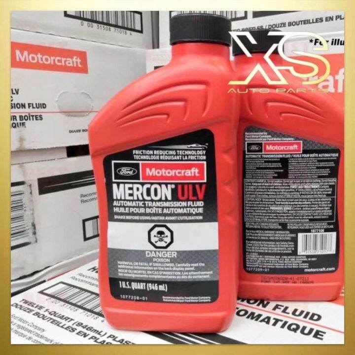 Ford Motorcraft MERCON®ULV Automatic Transmission Fluid for Ford Ranger ...