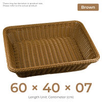 Picnic Toy Rattan Laundry Handwoven Food Storage Basket Breadbasket Home Decoration Rattan Storage organizer