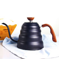 กาดริปกาแฟ Drip Coffee Kettle สแตนเลส ดริปกาแฟ ชุดดริปกาแฟ แปดรูปแบบ (NO.8953426) 1L