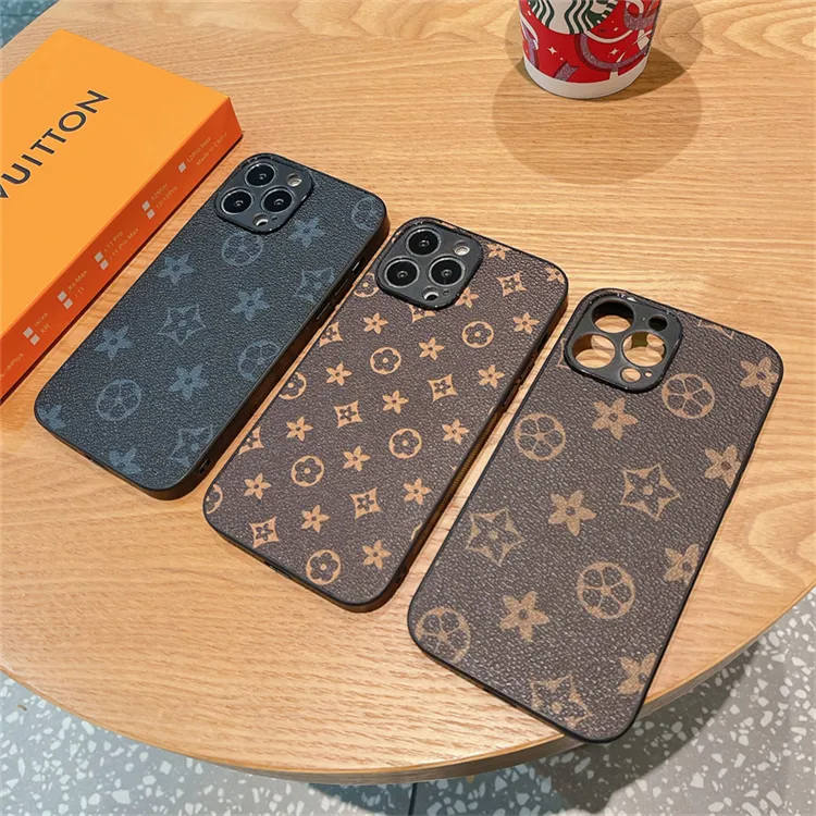 CrashStar Luxury Leather Shockproof Phone Case For iPhone 15 14 13 12 11  Pro Max Mini XS XR X 8 7 Plus + SE 2020 Hard Fashion Phone Casing Square  Straight Edge Cover Shell Top Seller