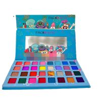 ❆✧❂ Best sales Cosmetics Eyeshadow Blue Palette 32 Colors Shimmer Matte Highly Pigmented Eye Shadow Powder