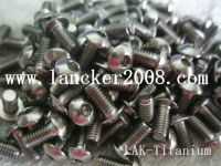 Titanium Hexagon Soket Bulat Kepala Sekrup M4 x 8 10 12 14 15 16 25 30 35 Gr5