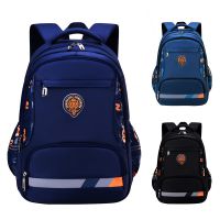 [COD] new childrens leisure school bag is light and breathable primary secondary boys large-capacity backpack factory direct sales