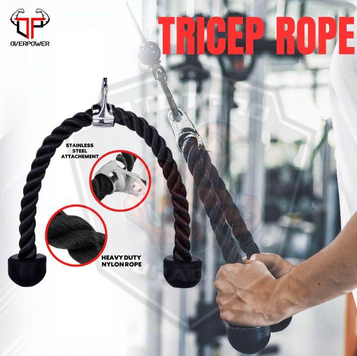 Ototpro Surabaya Premium Triceps Rope 70cm /Tricep/Bicep/Ropes/Alat