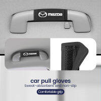 หลังคารถ Handrail ป้องกันอัตโนมัติความปลอดภัยดึง Armrest ป้องกันถุงมือสำหรับ Mazda 2 3 5 6 CX3 CX4 MX30 MPV Axela Atenza Speed