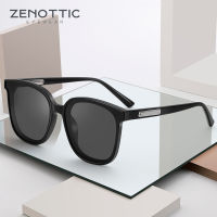 ZENOTTIC TR90 Square Sunglasses Men Retro Mirror UV400 Driving Shades Vintage Anti-Glare Drivers Sun Glasses Women Oculos