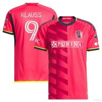 Jay 2023 Joao Klauss St Louis City SC Jersey Short Sleeve Football T-shirt Sports T-shirt Large