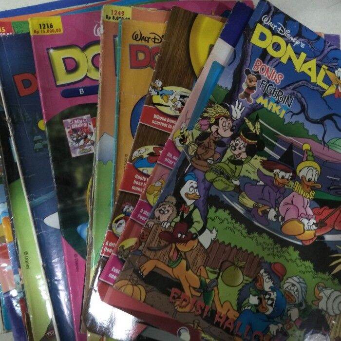 Buku Anak - Majalah Anak - Majalah Donal Bebek Ukuran Lebar (Random
