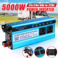 122448V Peak 5000W Modified Sine Wave Inverter Voltage Converter Transformer 4 USB Solar Power Inverter Charger For Car Home