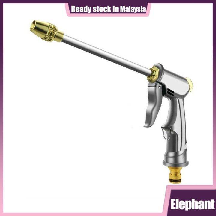 ELPortable Highpressure Water Gun For Cleaning Car Garden Hose Nozzle