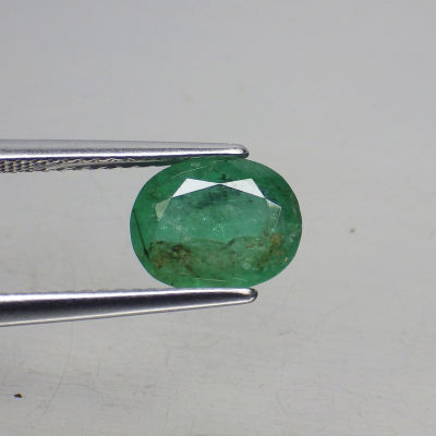 พลอย มรกต เอมเมอรัล ดิบ ธรรมชาติ แท้ ( Unheated Natural Emerald ) หนัก 1.86 กะรัต
