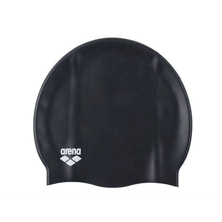 หมวกว่ายน้ำซิลิโคนสำหรับสีทึบ-unisex-แฟชั่นศีรษะยืดหยุ่นสูงกันน้ำระดับมืออาชีพ