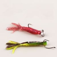 【hot】✼○ Fishing Float Shrimp Soft Bait Drop-shot Ned Rig Worm Artificial Lures 6cm 7cm Add Attractant Lot 8 Pieces Sale