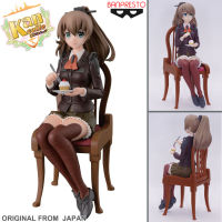 Figure ฟิกเกอร์ งานแท้ 100% Banpresto Kantai Collection Kancolle คันไตคอลเลกชัน เรือรบ โมเอะ Kumano คุมาโนะ Ceylon Tea Party ชุดนักเรียน Original from Japan อนิเมะ มังงะ โมเดล