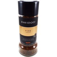 Happy moment with us ? Davidoff Fine Aroma 100 g. กาแฟดาวิดอร์ฟ ไฟน อโรม่า กาแฟสำเร็จรูป รสชาติอร่อย หอมกลิ่น  (ขนาด 100 กรัม 1 ขวด) (สินค้านำเ?