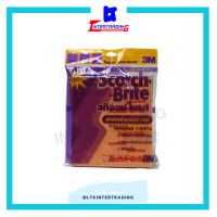 3M ผ้าฟองน้ำอเนกประสงค์ Sponge Cloth ขนาด 18*20ซม.*5มม. (บรรจุ 4ชิ้น/แพ็ค)