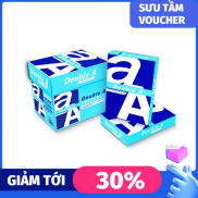 HCMGiấy A4 Double A 70 gsm chất liệu giấy cao cấp đạt chuẩn thích hợp dùng