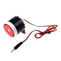 Mini Indoor Accessory Horn Siren Alarm Security Sound Alarm 120dB DC 12V Wire Speaker Anti-theft for GPS103 105 303 311C