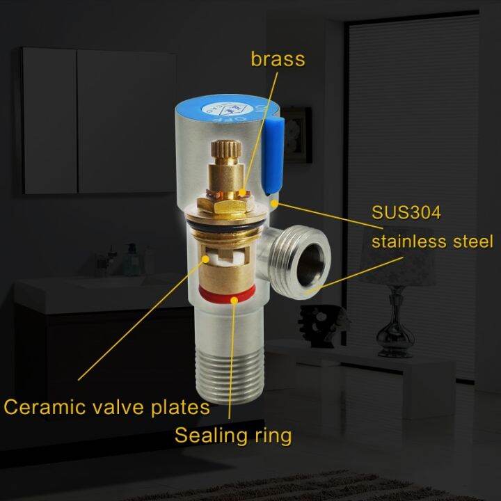 hot-amp-cold-water-triangle-valve-anti-explosion-kitchen-toilet-stainless-steel-bathroom-thicken-triangular-valve-switch-water