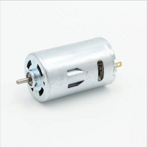 【Worth-Buy】 555 12V Dc 6000Rpm ขั้วต่อ2ขา36Mm เส้นผ่านศูนย์กลางอะไหล่มอเตอร์