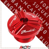 รถจักรยานยนต์น้ำมันฟิลเลอร์ Cap สำหรับ SUZUKI Bandit 400 600 650 1200 1250 1250วินาที1250F Bandit650 S/f อุปกรณ์เสริมเครื่องยนต์เสียบปกสกรู