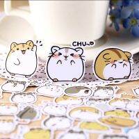 [LWF HOT]❣▫ ▫ 28Pcs Creative Kawaii Self-Made หนูแฮมสเตอร์ขนาดเล็กสติกเกอร์ที่สวยงามสติกเกอร์/สติกเกอร์ตกแต่ง /Diy Craft Photo Albums TZ63